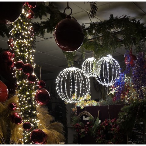 SFERA 240 LED D.40 BIANCO CALDO 2